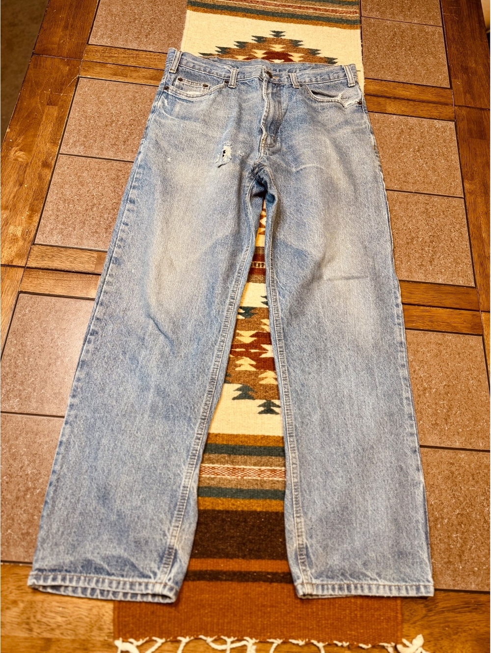 Men’s full blue jeans size 33x30